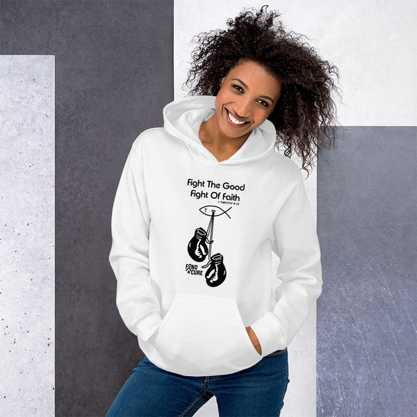 Fight the good fight (black print)