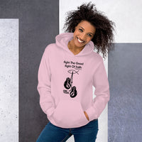 Fight the good fight (black print)